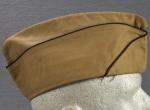 WWII Khaki Officer Garrison Cap 7 1/8 Flight