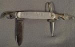 WWII Kingston Folding Utility Pocket Knife