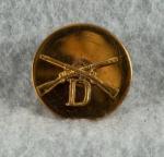 WWII Infantry D Collar Disc Screw Back