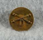 WWII Artillery D Collar Disc Screw Back