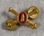 WWII Coastal Artillery Officer's Collar Insignia 