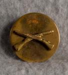 WWII Infantry Collar Disc Screw Back