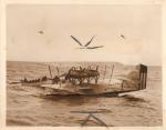 WWII Coast Guard Press Photo Seaplane Rescue