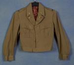 WWII Ike Jacket Tan Khaki Officer