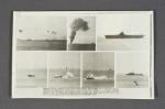 WWII Press Photo British Convoy Under Attack