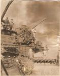 Press Photo Coast Guard Coastal Artillery Gun