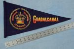 WWII era Guadalcanal Souvenir Pennant