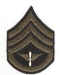 WWII AAF Staff Sergeant Rank Patch