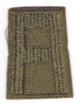 WWII 1st Army Green Back Patch