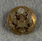 WWII era US Army Enlisted Visor Cap Badge