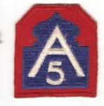WWII Patch 5th Army