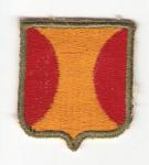 WWII Panama Canal Department Patch White Back
