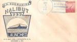 USS Halibut 232 Submarine Envelope 1941 