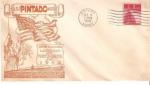 USS Pintado 387 Submarine Launching Envelope 1943