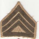 WWII USMC Staff Sergeant Patch