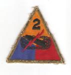 WWII 2nd Armored Division Patch