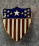 WWII era Adjutant General Insignia Pin Officer