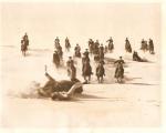 WWII Coast Guard Press Photo Mounted Ocean Patrol