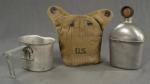 WWII Canteen Set with Cup & Cover 