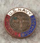 WWII USN Navy Honorable Discharge Button