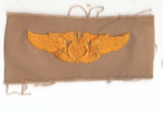 WWII AAF Flight Surgeon Wing Insignia