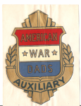 WWII American War Dads Auxiliary Decal