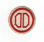 WWII Patch 31st Division White Boarder Variant