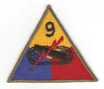 WWII 9th Armored Division Patch Variant