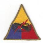 WWII Armored School Patch Color Variant
