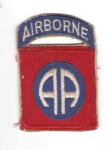 US Army 82nd Airborne Patch