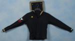 WWII USN Navy Blue Jumper Liberty Embroidery