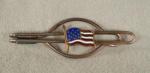 Patriotic Flag Tie Clip