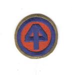 WWII 44th Division Patch OD Edge