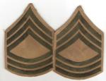 WWII USMC Sergeant Major Rank Patch