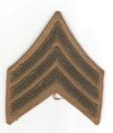WWII USMC Marine Sergeant Rank Patch