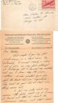 WWII Soldiers Letter Home on Nazi NSDAP Stationery