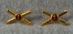 WWII Army Officer Coastal Artillery Pin Set