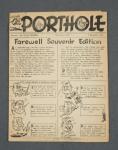 WWII USN Navy Newspaper Porthole USS Lejeune 1945