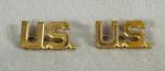 WWII Army Officer US Collar Insignia Set