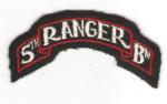 WWII 5th Ranger Scroll