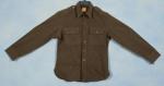 WWII US Army Officer Chocolate Dress Uniform Shirt