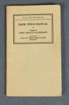 WWII US Army Basic Field Manual Book 1938