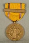 WWII American Defense Medal with Base Bar