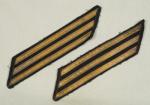 WWII era USN Navy Service Stripes Set