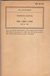 WWII Manual TM 10-405 The Army Cook