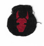 WWII Patch 34th Infantry Division Felt