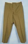 WWII US Army Trousers Pants 32x29