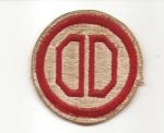 WWII 31st Infantry Division Patch