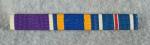 WWII USMC Navy Three Place Ribbon Bar DFC