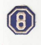 WWII 8th Corps Patch